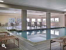Indoor Pool, Sanctuary • AmishView Inn, Lancaster County PA