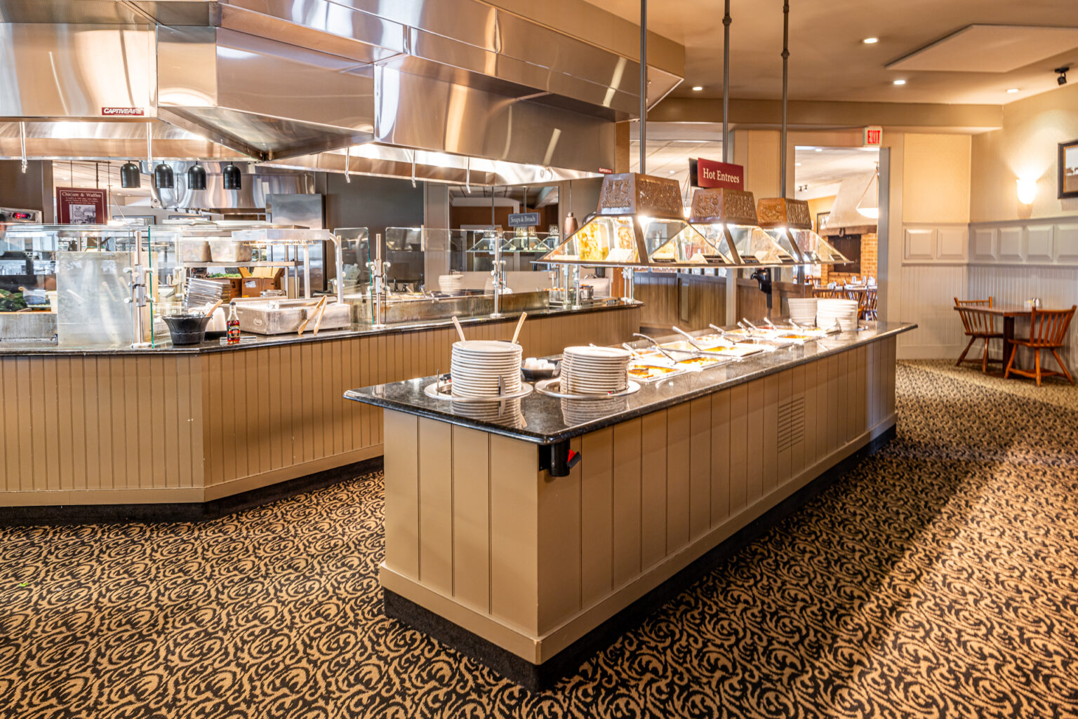 Miller's Smorgasbord has 2 hot bars, grill, carving station and so much ...