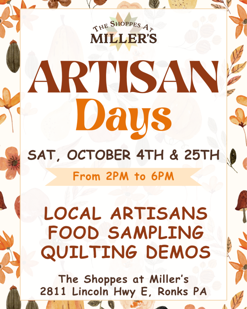 Artisan Days Details